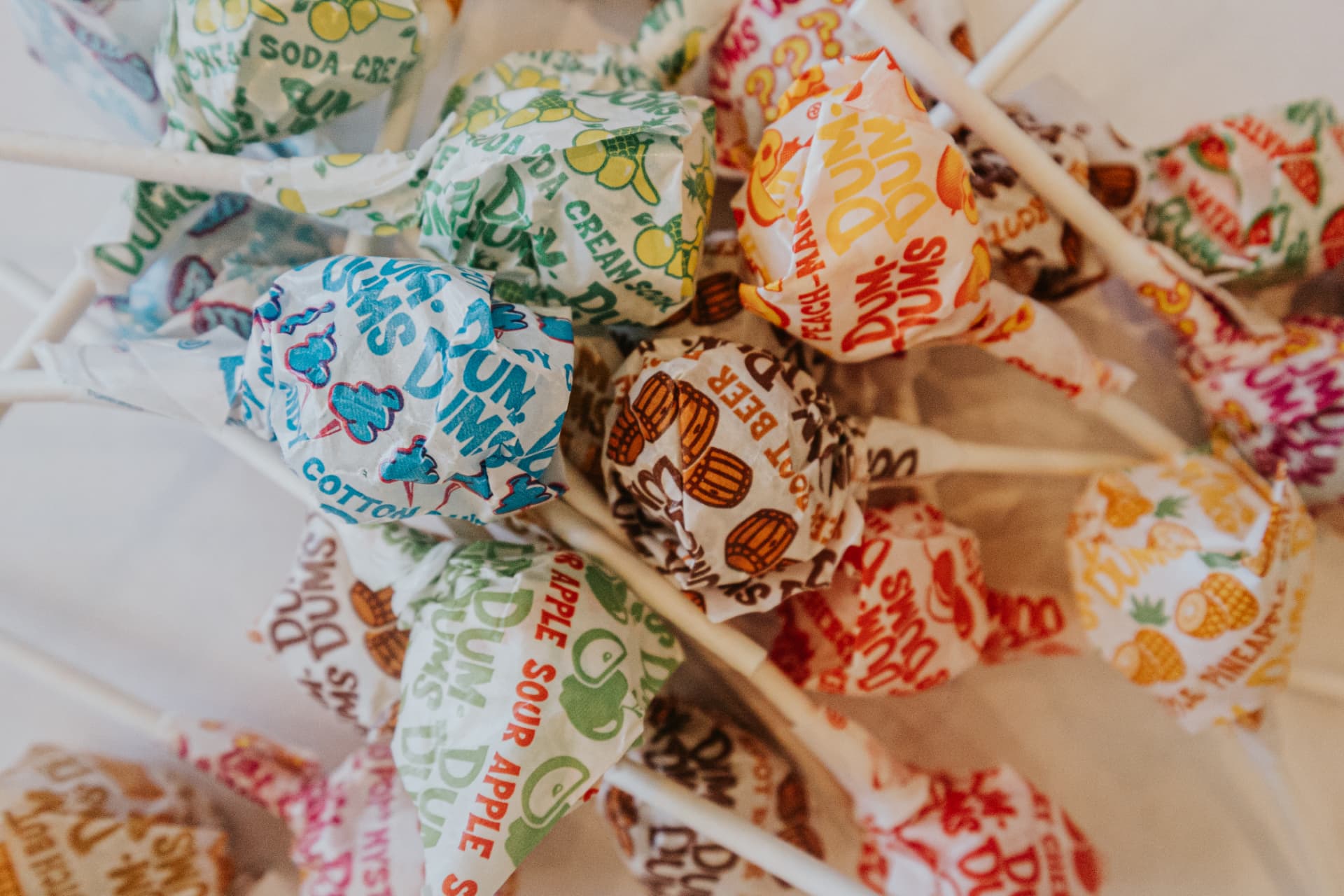 Colorful lollipops available at Sun City Kidz Clinic
